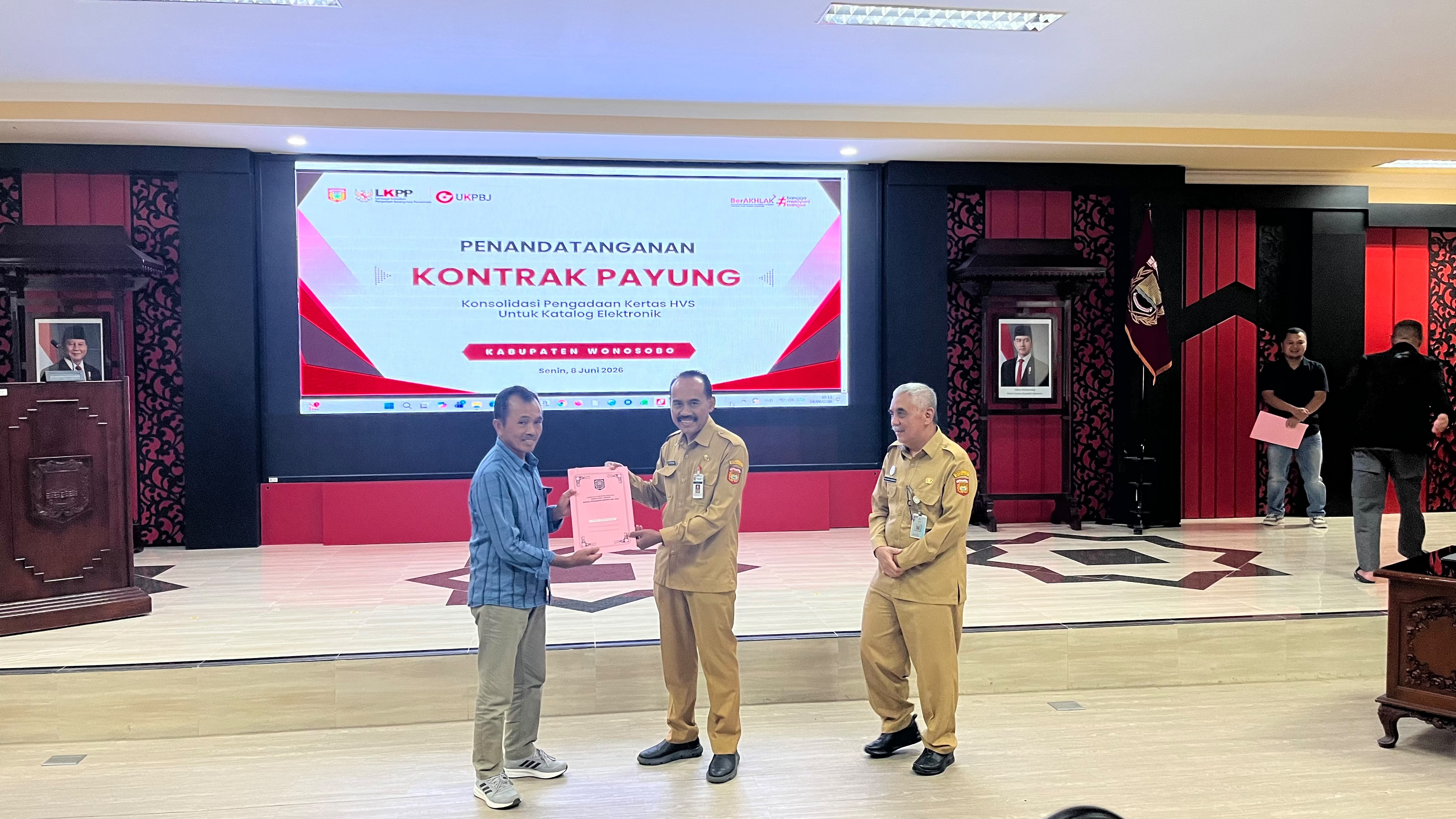 Pengadaan Kertas HVS Lewat E-Katalog, Pemkab Wonosobo Tekan Belanja Hingga Rp737 Juta