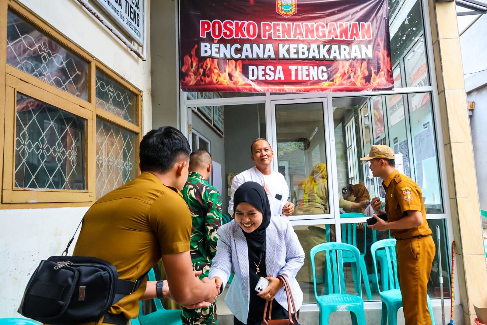 Warga Tieng Terima Bantuan Rp135 Juta