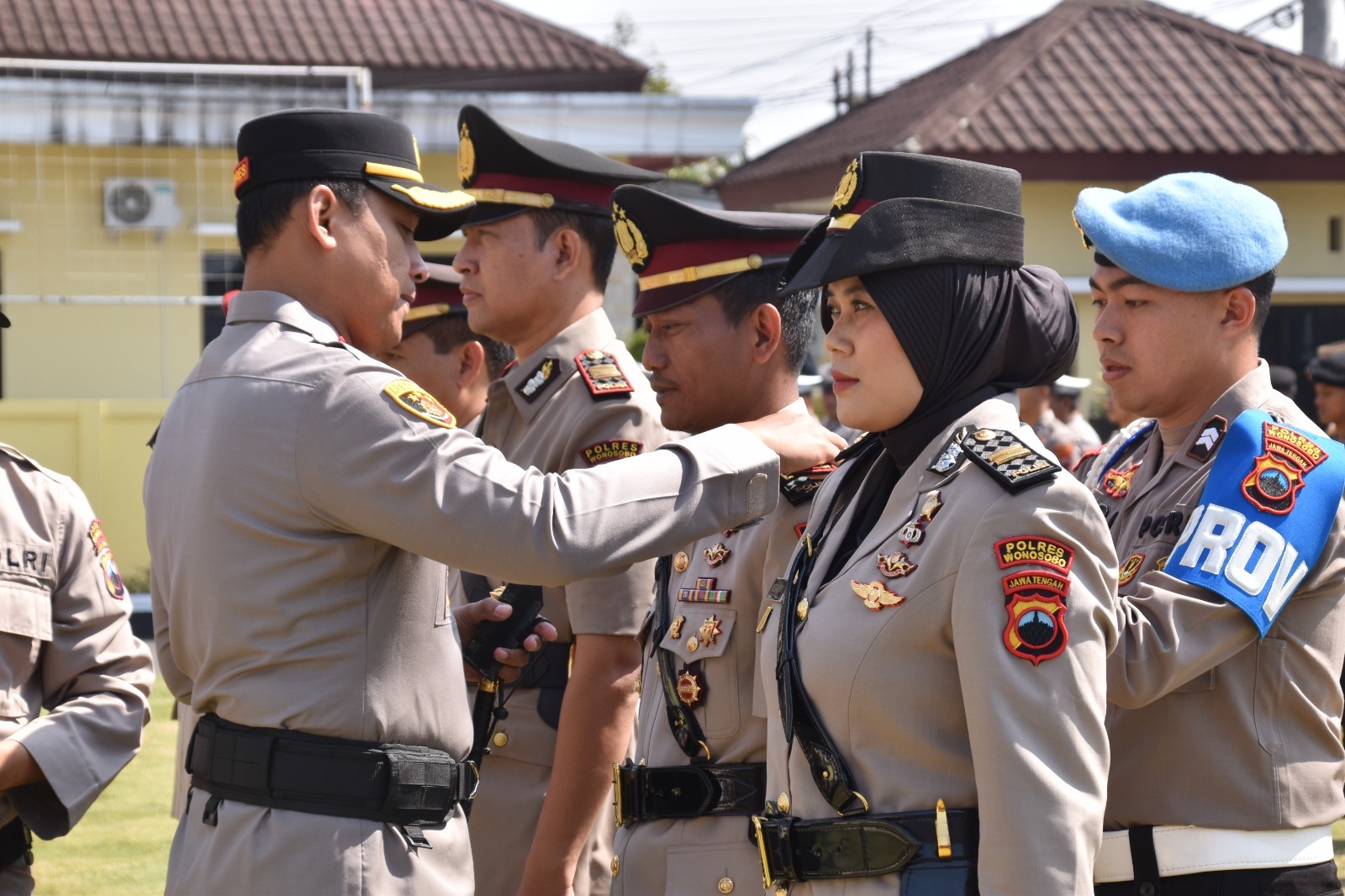 Rotasi Jabatan, Kapolres Wonosobo Minta Pejabat Baru Segera Lakukan Penyesuaian Lingkungan Kerja