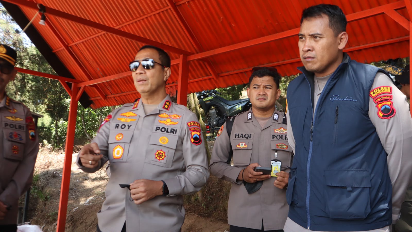 Kapolda Jateng Tinjau Karhutla di Gunung Sumbing
