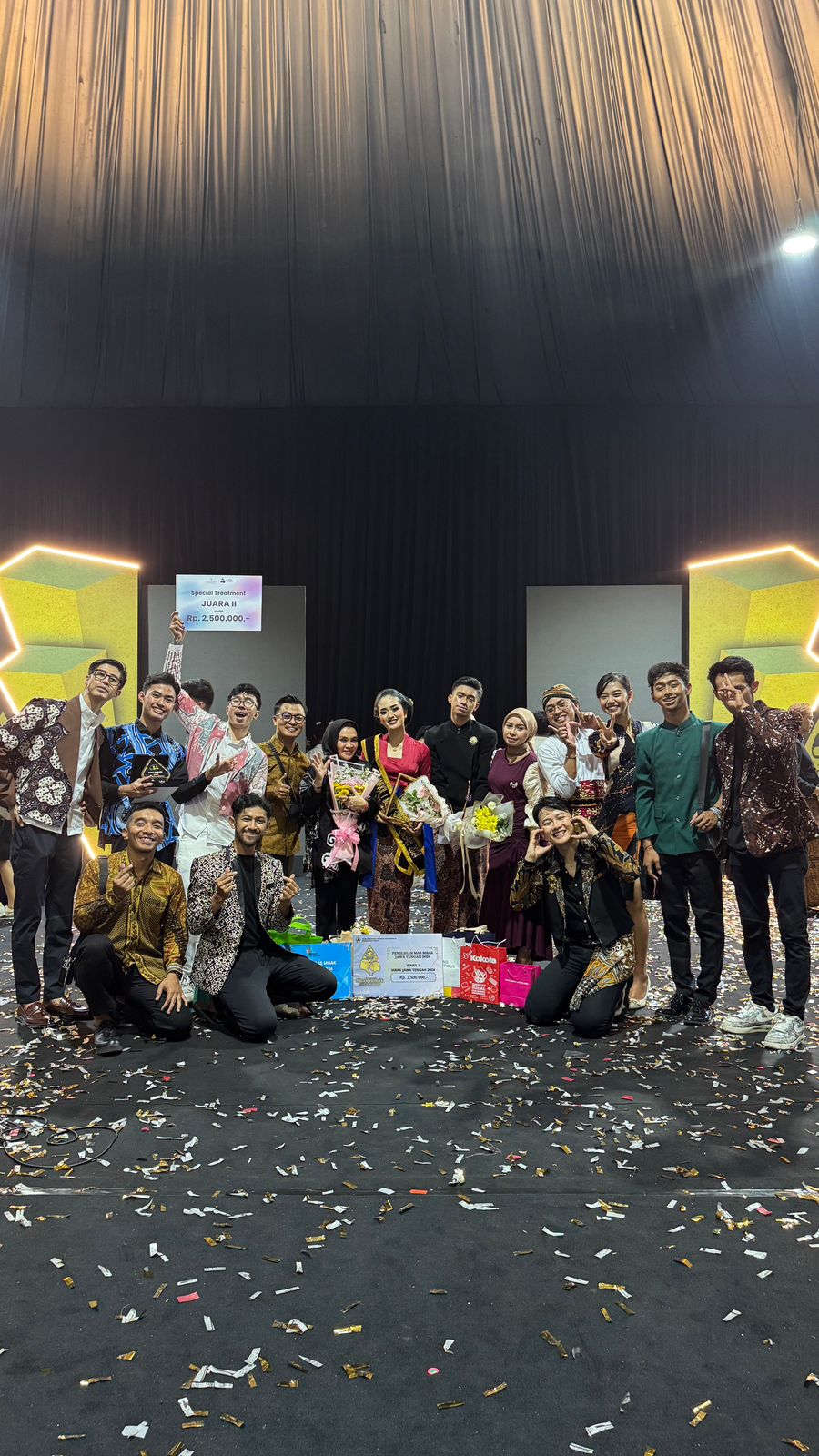 PERWAKILAN MBAK WONOSOBO, LINTANG GAISHA JADI JUARA DUA DALAM PEMILIHAN MAS MBAK JAWA TENGAH 2024