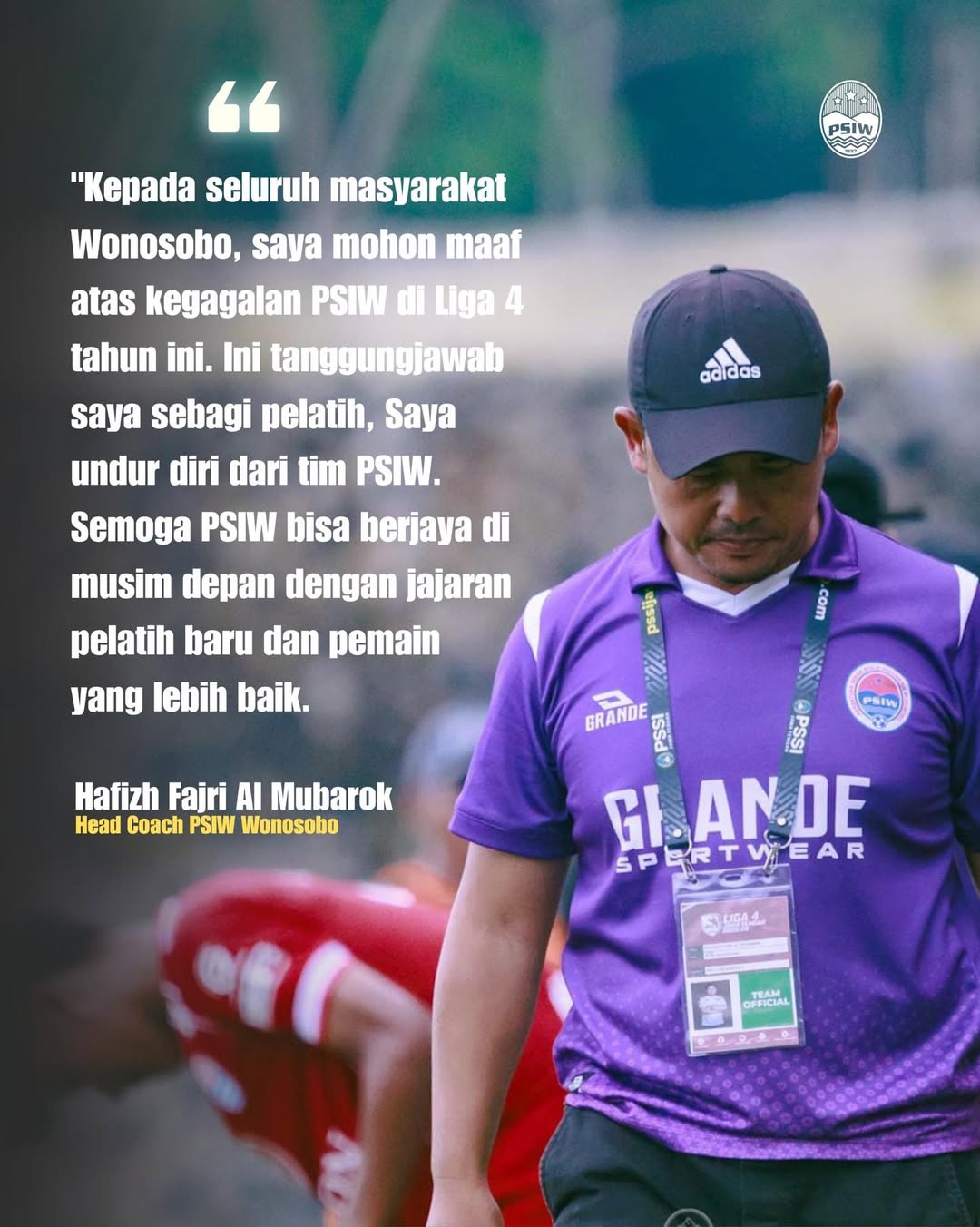 PSIW Wonosobo Tersingkir dari Liga 4 Jateng, Pelatih Ajukan Pengunduran Diri