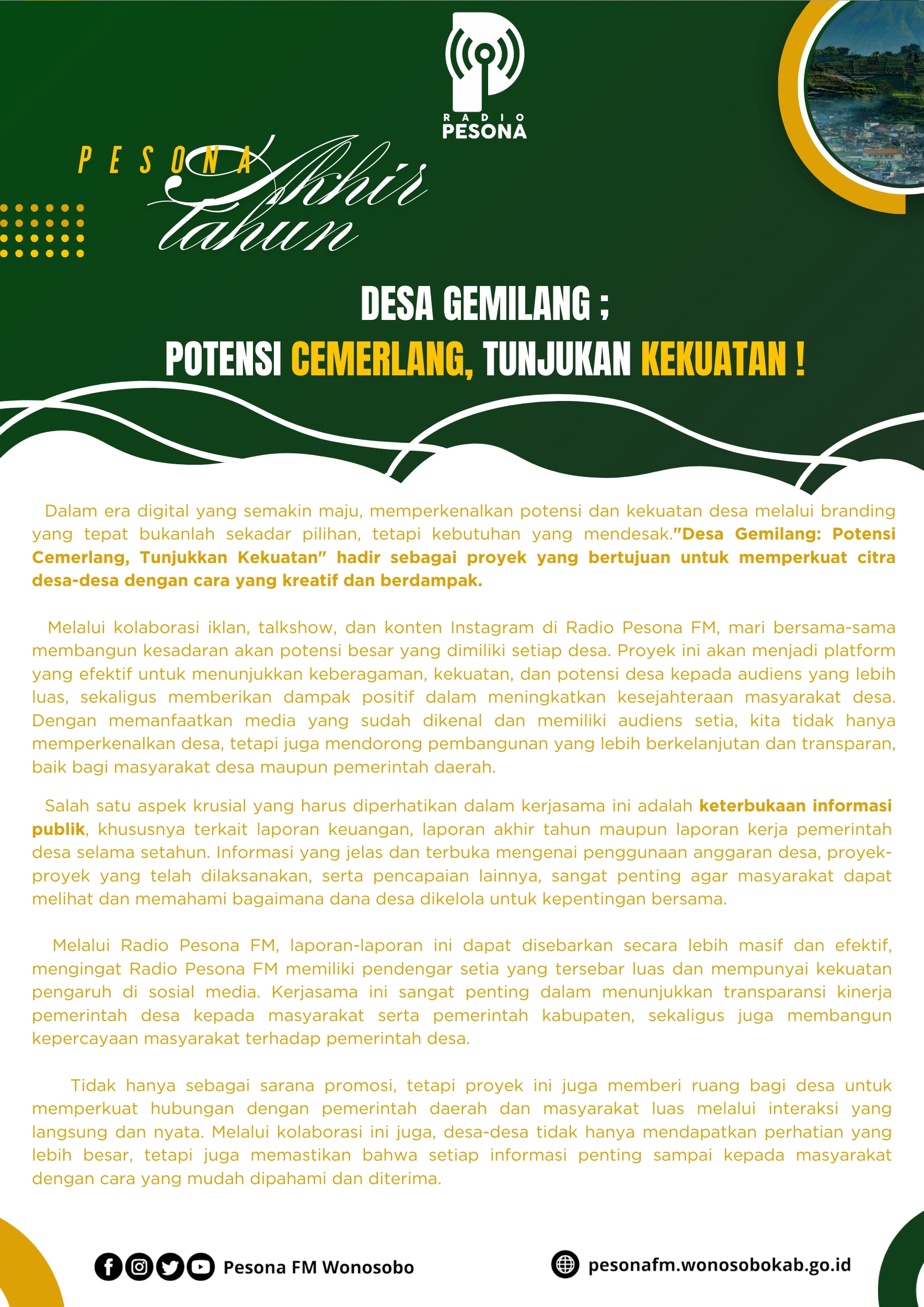 Akhir Tahun Rate Card